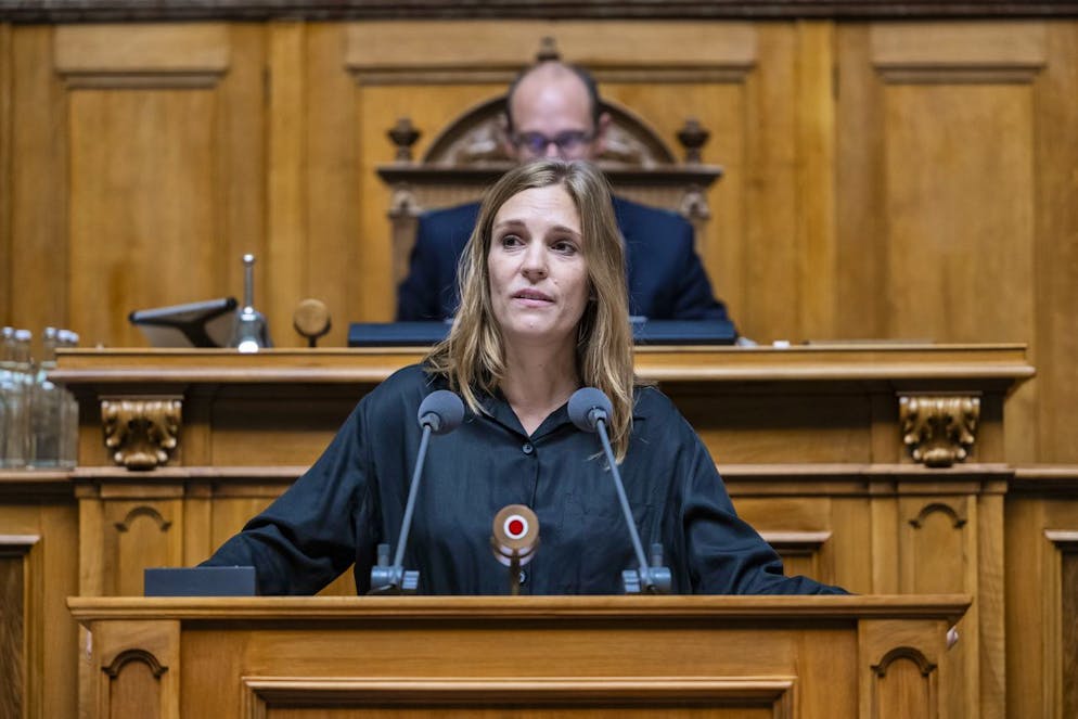 L'elezione del Consiglio federale del 13 dicembre 2023. Il gruppo Verde liberali è diviso circa la rielezione del consigliere federale Ignazio Cassis. Lo ha detto la capogruppo Corina Gredig (PLR/ZH). La composizione attuale del governo non riflette la volontà degli elettori: un quarto dei cittadini non sono rappresentati in governo.