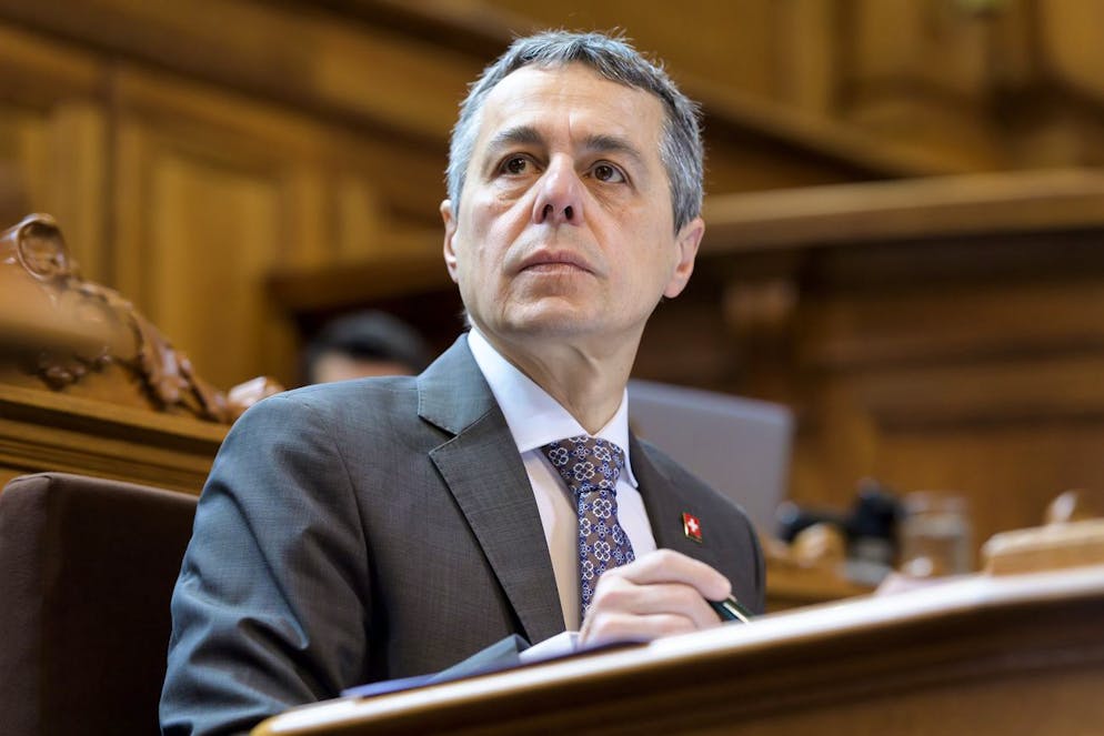 L'elezione del Consiglio federale del 13 dicembre 2023. Ignazio Cassis eletto con un buon risultato: ben 167 voti.