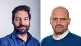 Portraits von Head of Distribution Marius Egger und Head of Content Stefan Ryser