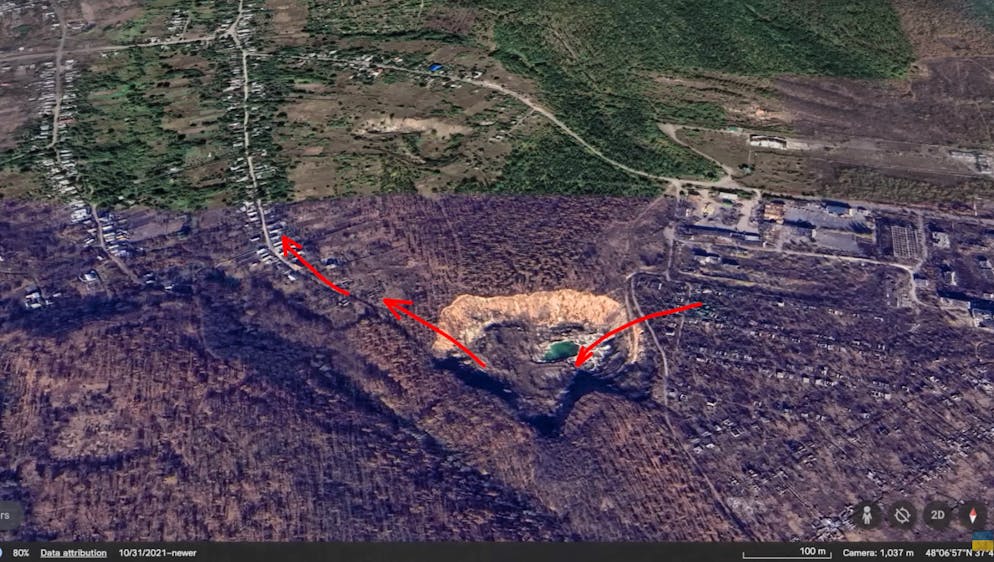 La dura battaglia di dicembre per Avdiivka azione per azione. ... anche l'attacco attraverso il terreno profondo della cava sembra poco opportuno.