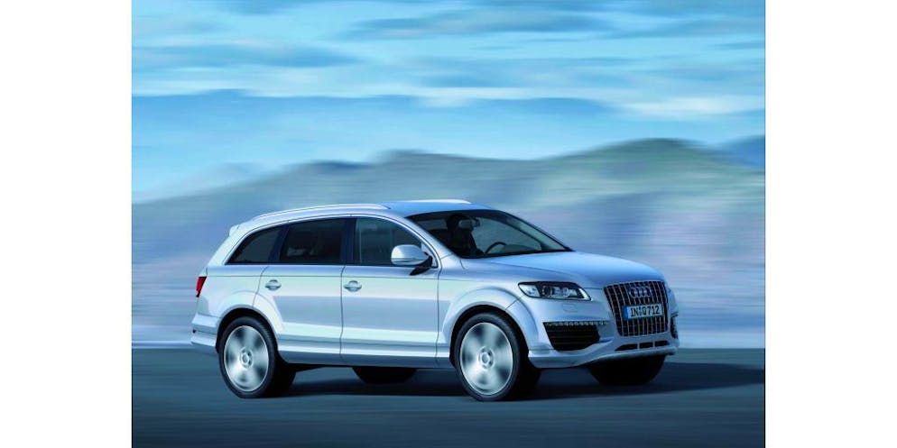 Der Audi Q7 ist bis heute das einzige Serienauto mit einem V12 Diesel Motor. 