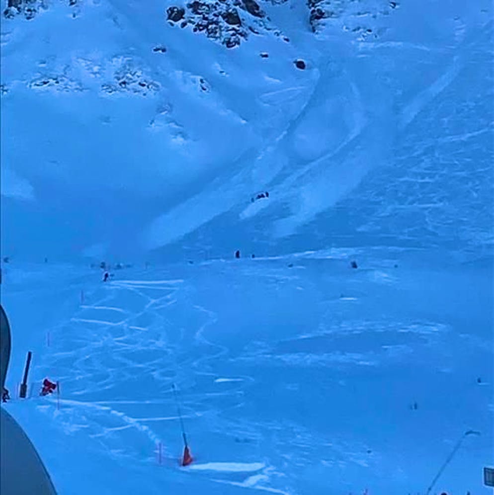 Il luogo dell'incidente.