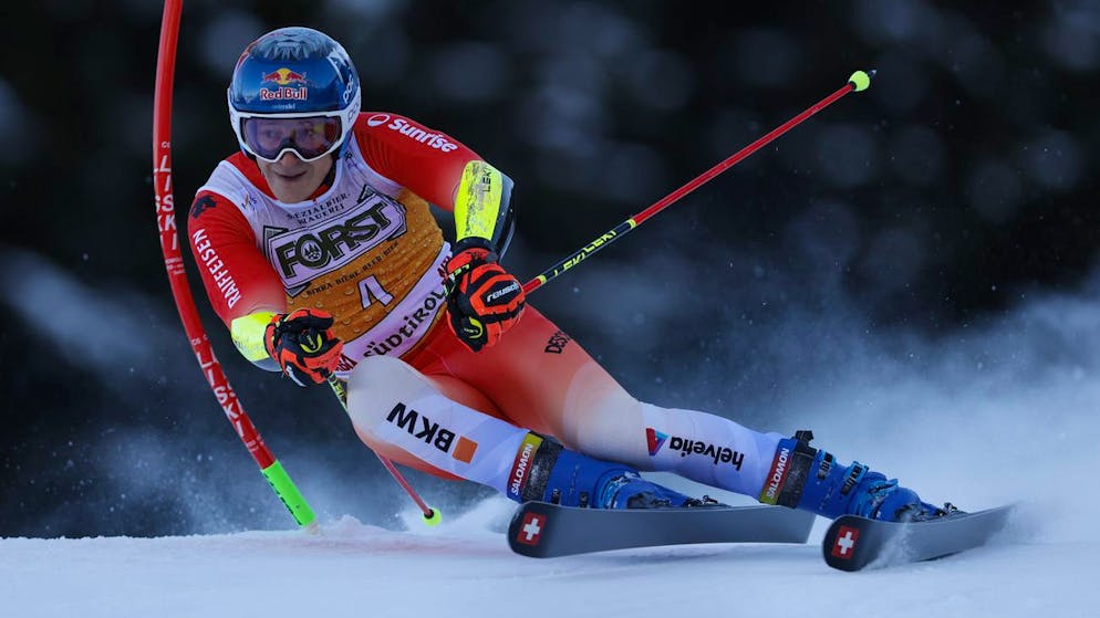 Marco Odermatt a réalisé une première manche canon à Alta Badia.