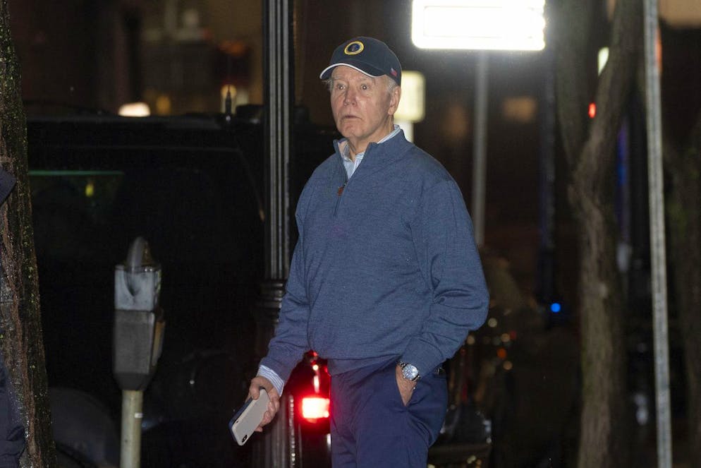 Lo stupore di Joe Biden.