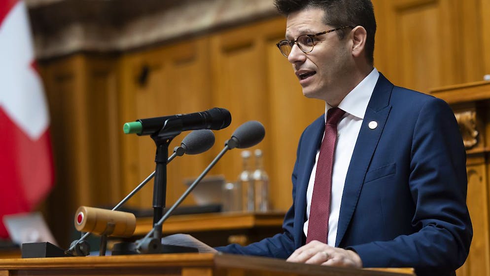 Il consigliere nazionale Simone Gianini (PLR/TI)