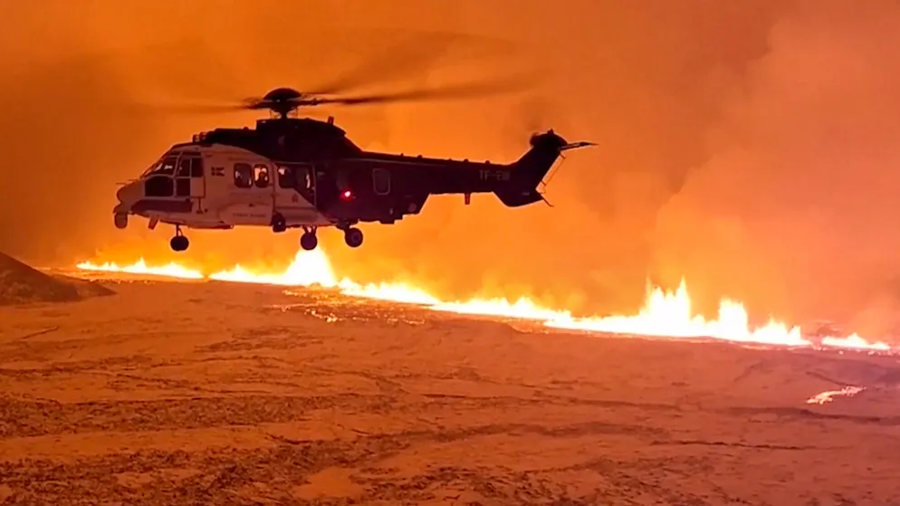 Ticker zum Vulkanausbruch. Lavafontänen aus riesiger Erdspalte +++ Wetterbehörde befürchtet Luftverschmutzung in Reykjavík