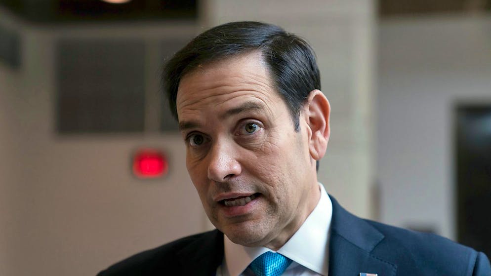 Il senatore Marco Rubio, uno dei due promotori della misura.