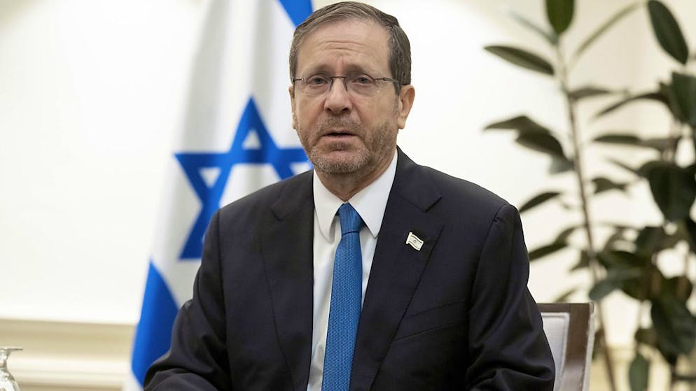 Il presidente israeliano Isaac Herzog (foto d'archivio)