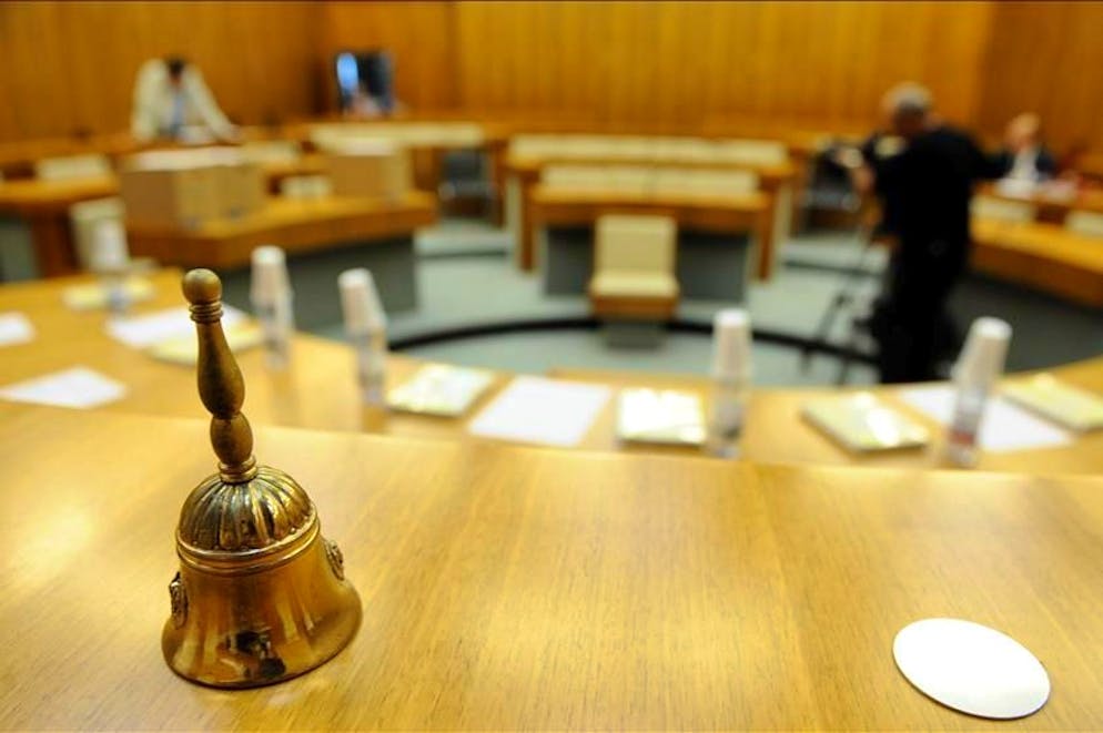 L'aula di tribunale (immagine illustrativa).