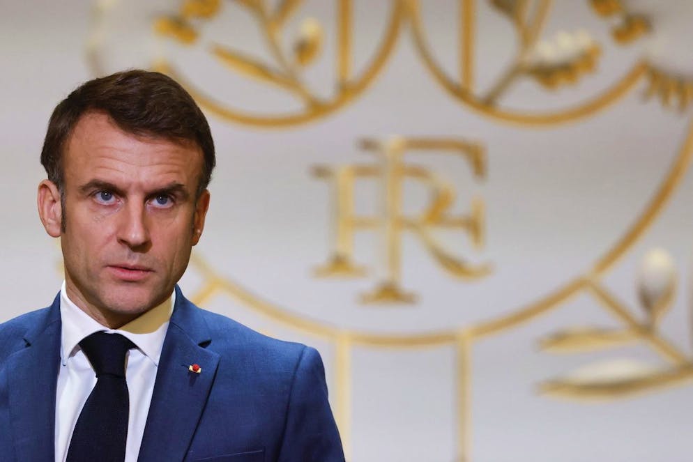 Il presidente francese Emmanuel Macron.