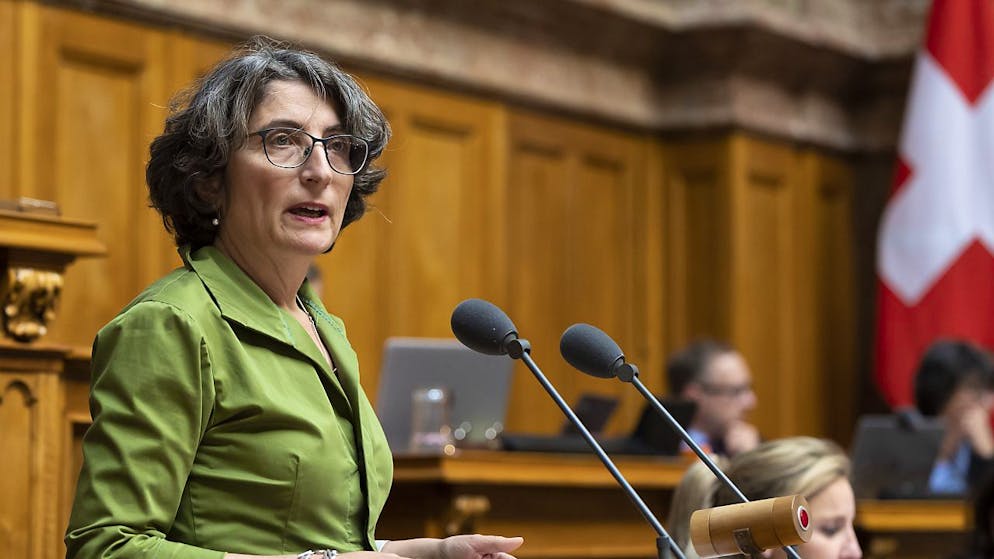 La consigliera nazionale Manuela Weichelt-Picard