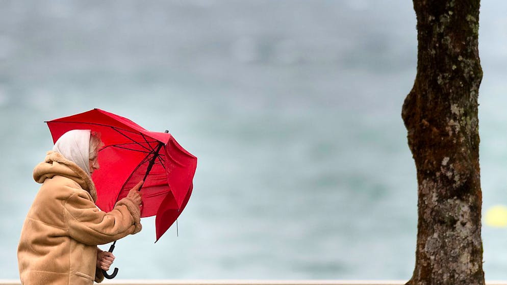 Forti venti in Svizzera