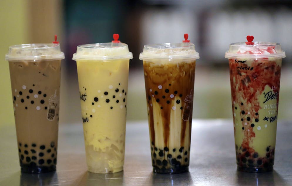 Una varietà di bubble tea (immagine illustrativa).
