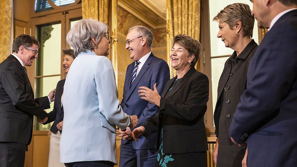 Viola Amherd sostiene la decisione presa da Elisabeth Baume-Schneider di aver voluto cambiare Dipartimento. (Foto archivio)