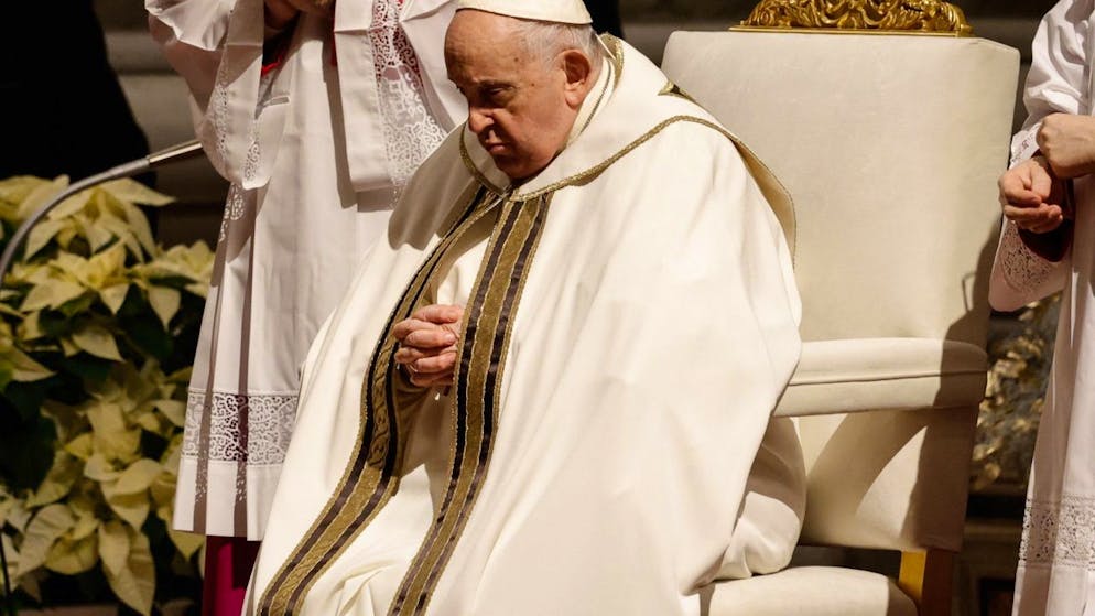 Messe de Noël. «Notre coeur, ce soir, est à Bethléem», dit le pape