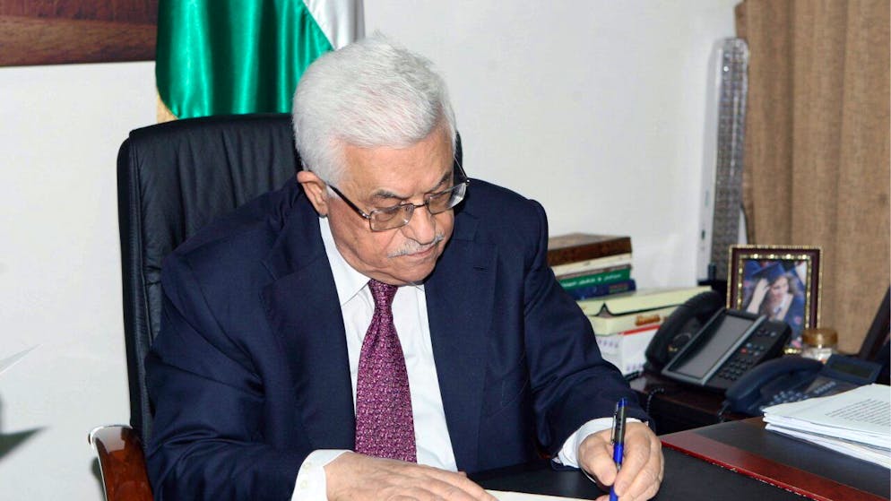 Gli Usa stanno tentando il rilancio dell'Autorità Palestinese. Nella foto d'archivio: il presidente Abu Mazen.