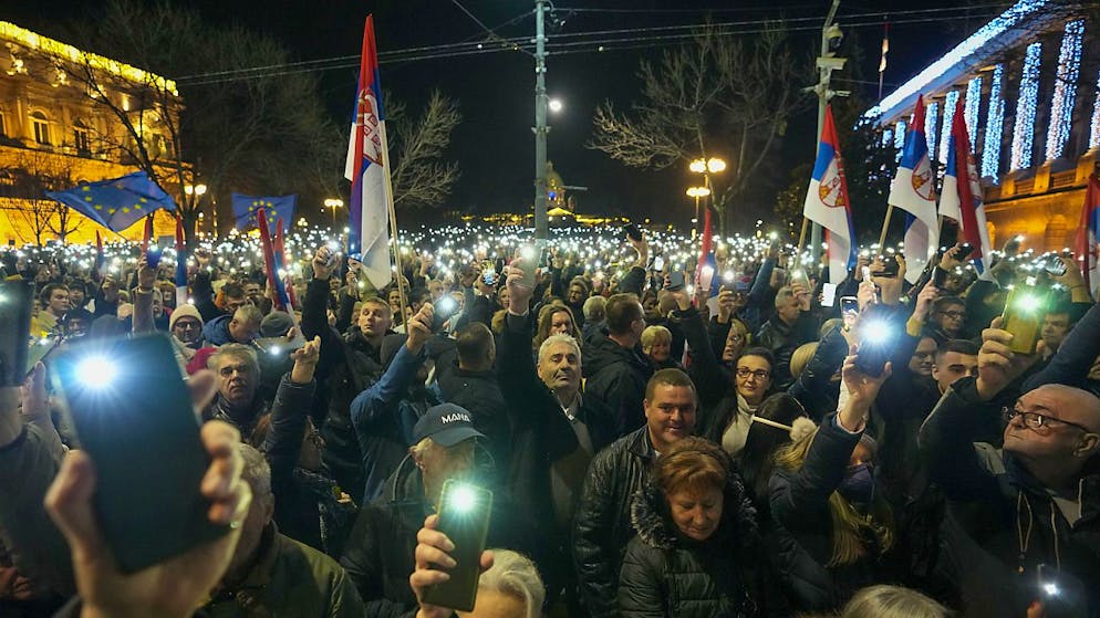 Situazione tesa in Serbia.