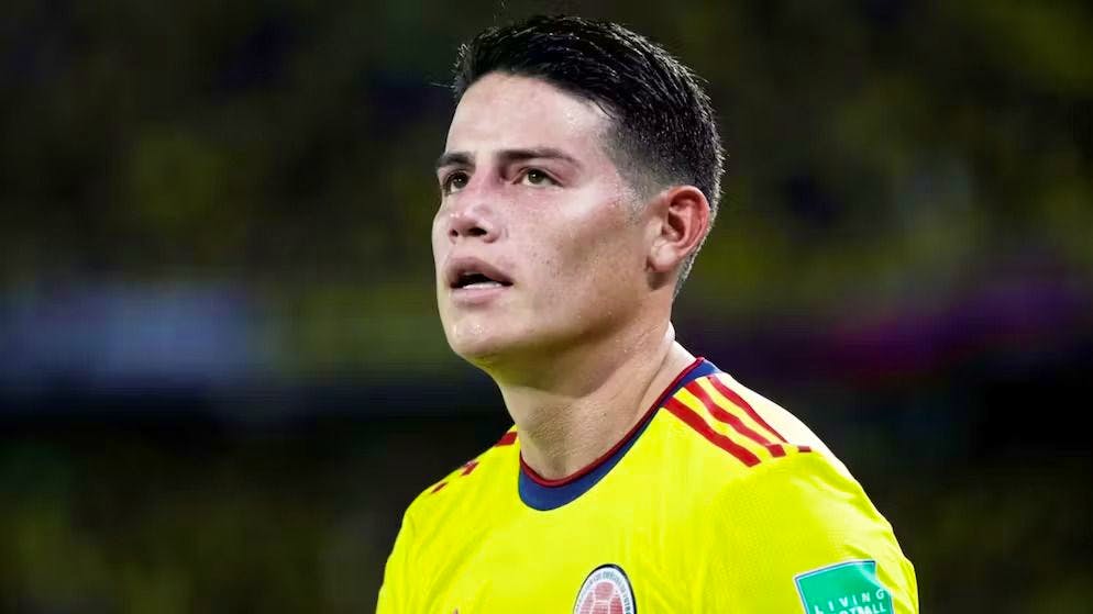 James Rodriguez ha avuto difficoltà in Qatar.