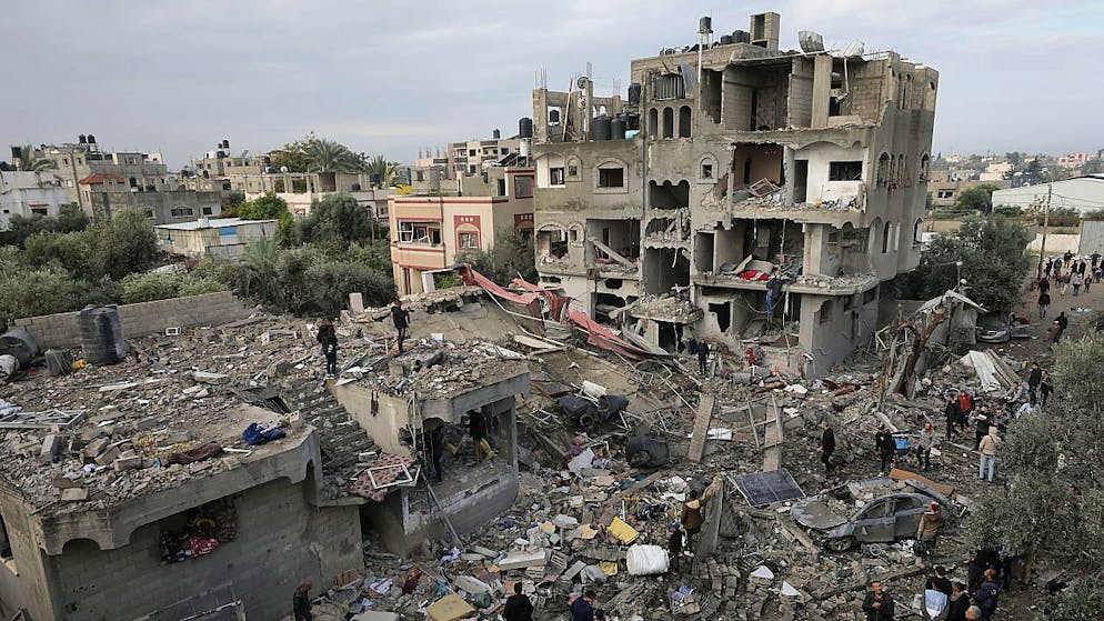 Gaza è ormai ridotta un cumulo di macerie.