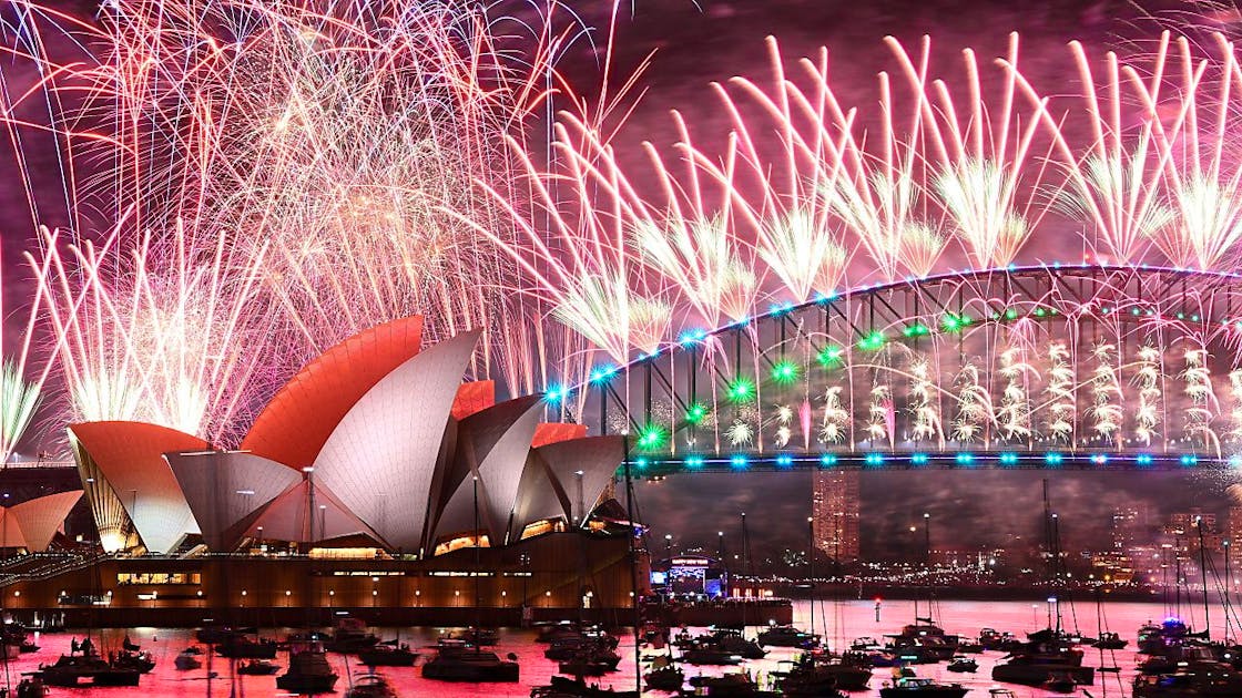 Réveillon du Nouvel an : le feu d'artifice grandiose du 31 décembre en  Australie, déjà passée en 2024