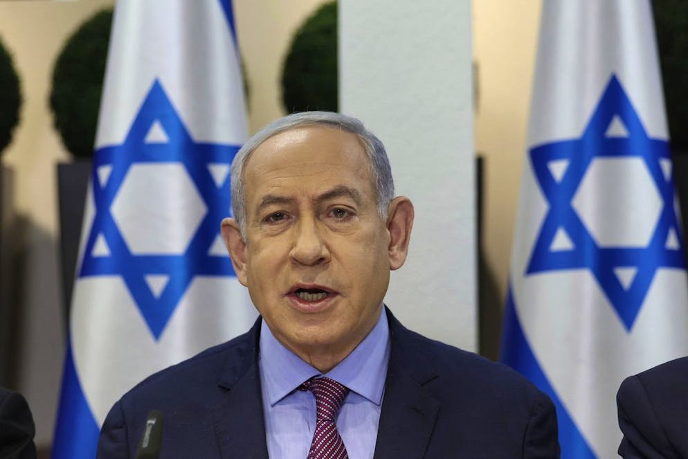 Il primo ministro israeliano Benjamin Netanyahu.