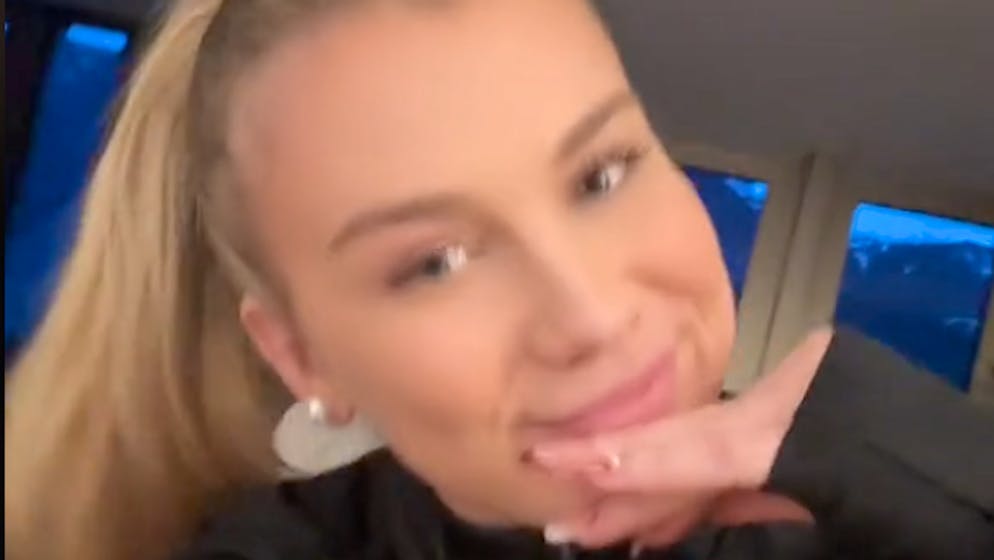 «Spendenaufruf war Spass». Deutsche TikTokerin wendet im Gotthard – und entschuldigt sich