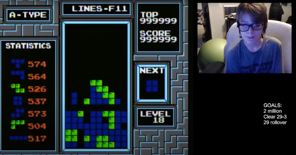 Sensation after 35 years: A 13-year-old is the first to defeat the classic game “Tetris”.