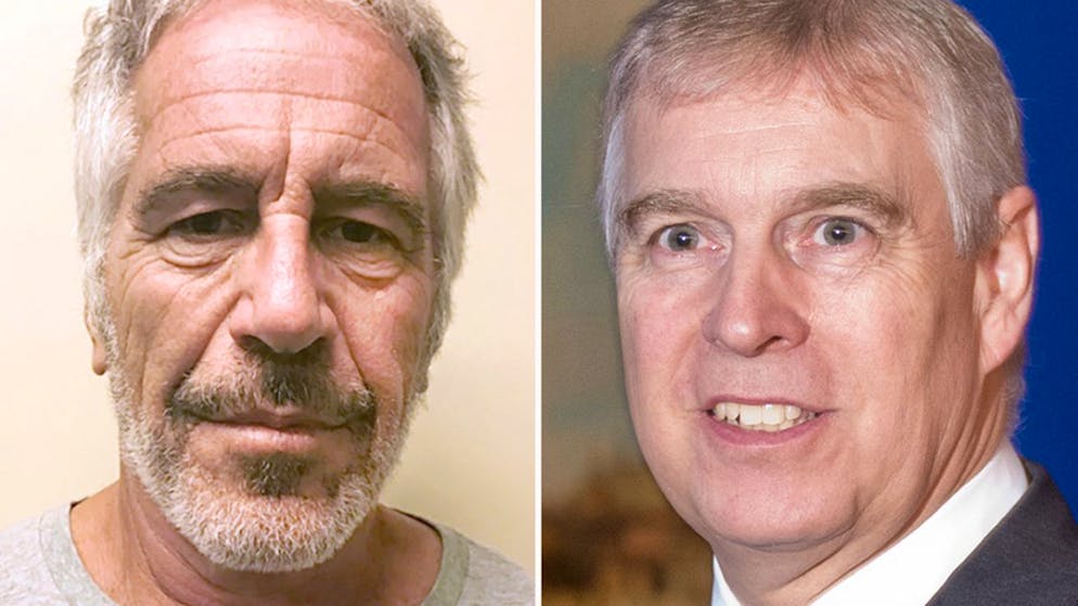 Jeffrey Epstein (links) und Prinz Andrew (rechts). (Archiv)