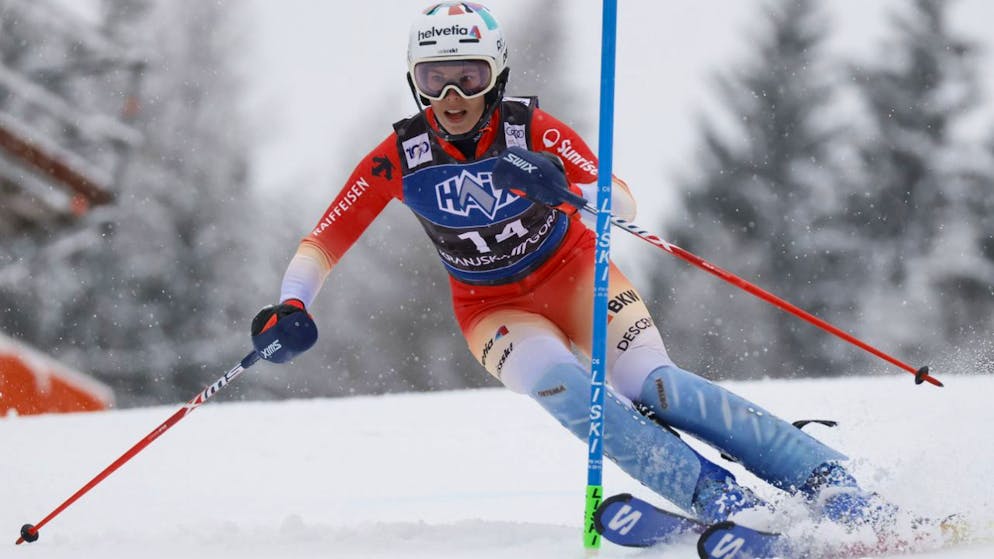 Michelle Gisin kurvt fortan nicht mehr um die Slalom-Stangen.