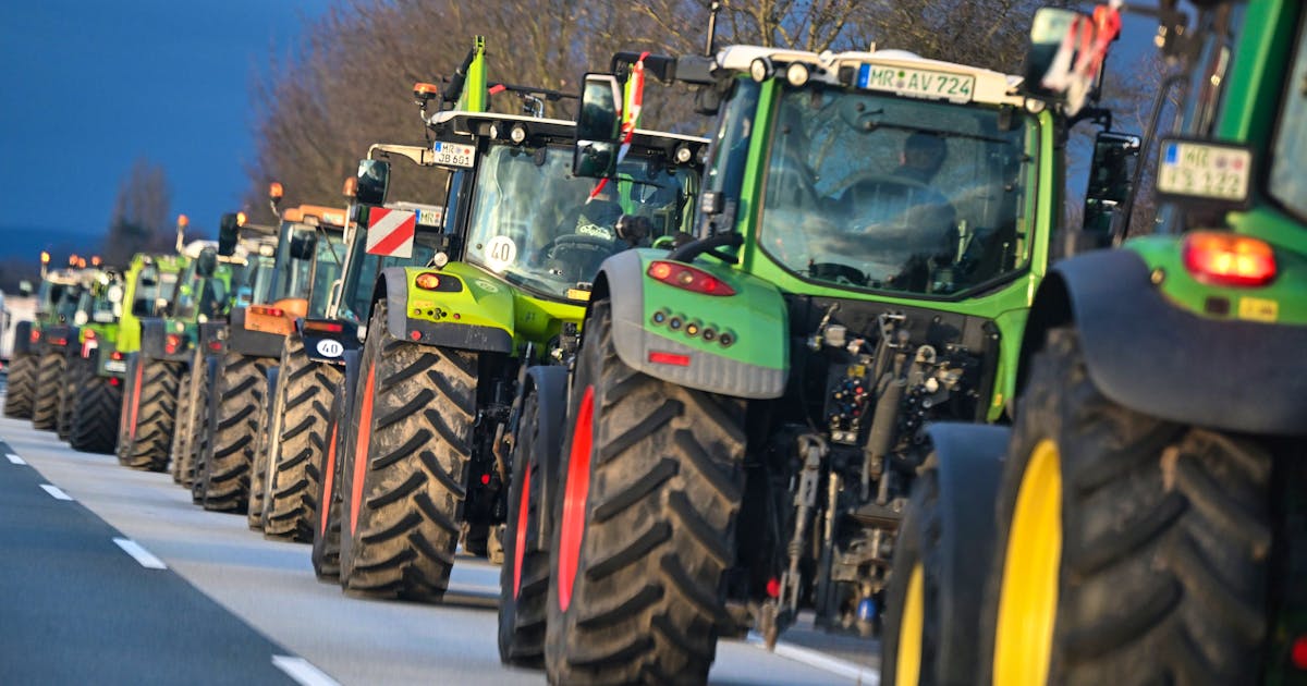 Farmers paralyze Germany: 100,000 tractors in the streets +++ Attacks on farmers +++ Trischler protest in Konstanz