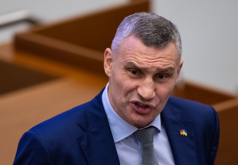 Il sindaco di Kiev Vitali Klitschko è stato criticato in patria.