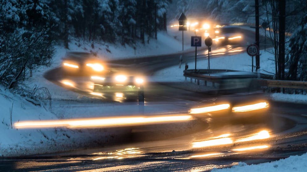 Wetter-Ticker. Bund warnt vor Strassenglätte auf der Alpen-Nordseite