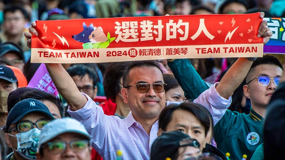 Taiwan. China-Kritiker Lai gewinnt die Präsidentenwahl