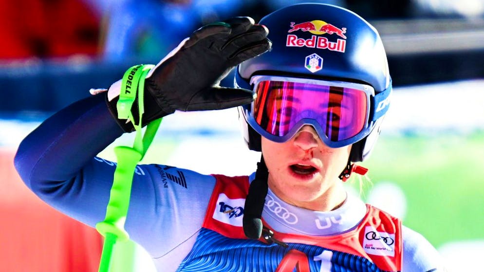 Goggia fidèle à elle-même. «Pas là pour discuter» mais «en mission pour une médaille»