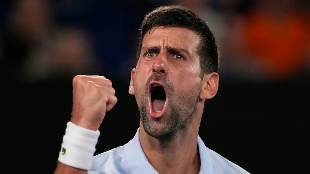 Open d’Australie. Une victoire non sans mal pour Novak Djokovic