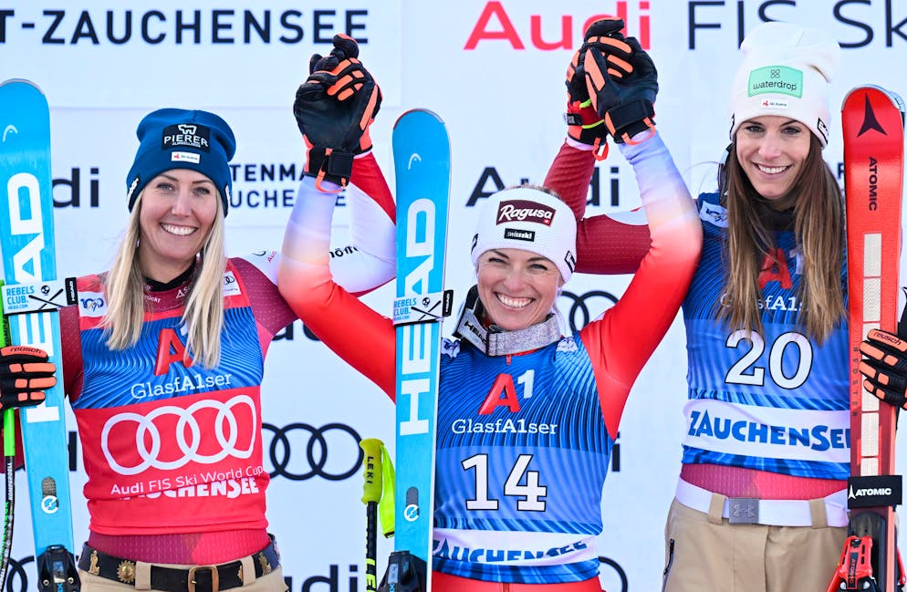 Lara Gut-Behrami décroche son 20e succès en Super-G.