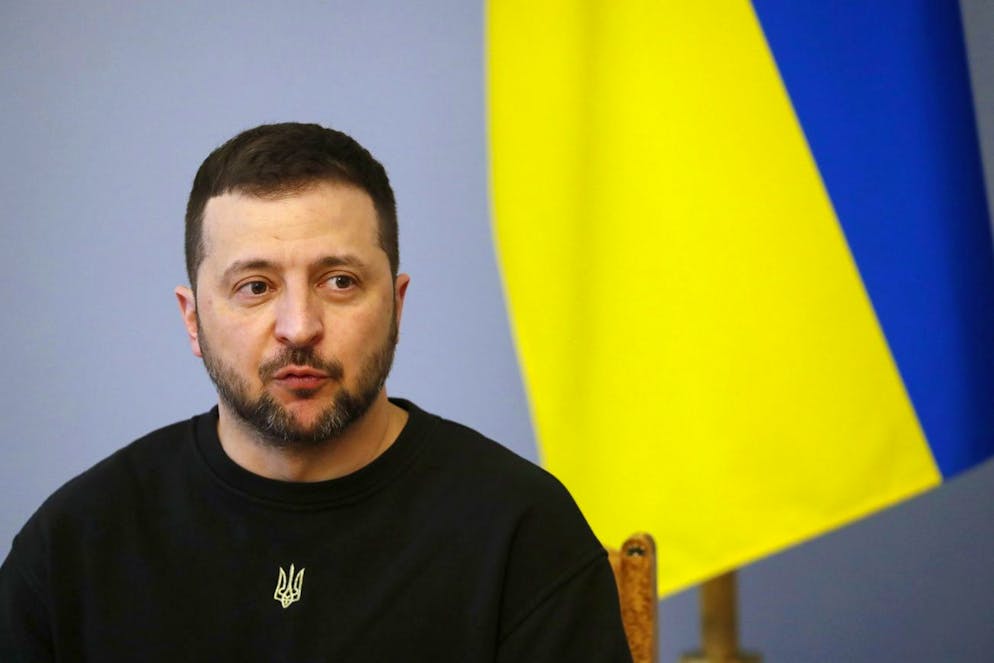 Volodymyr Zelensky in un'immagine d'archivio.