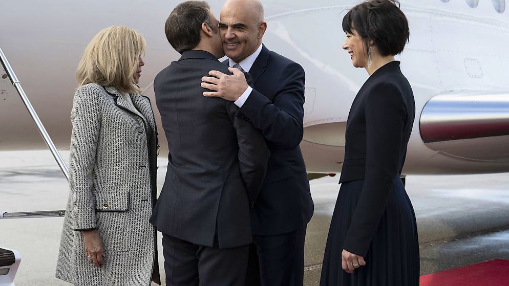 E su Berset cosa dice?. Al WEF Macron: «Vertice di pace sull'Ucraina? Iniziativa utile»