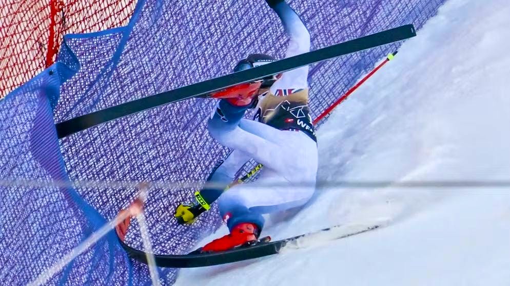 Aleksander Aamodt Kilde si è infortunato seriamente.