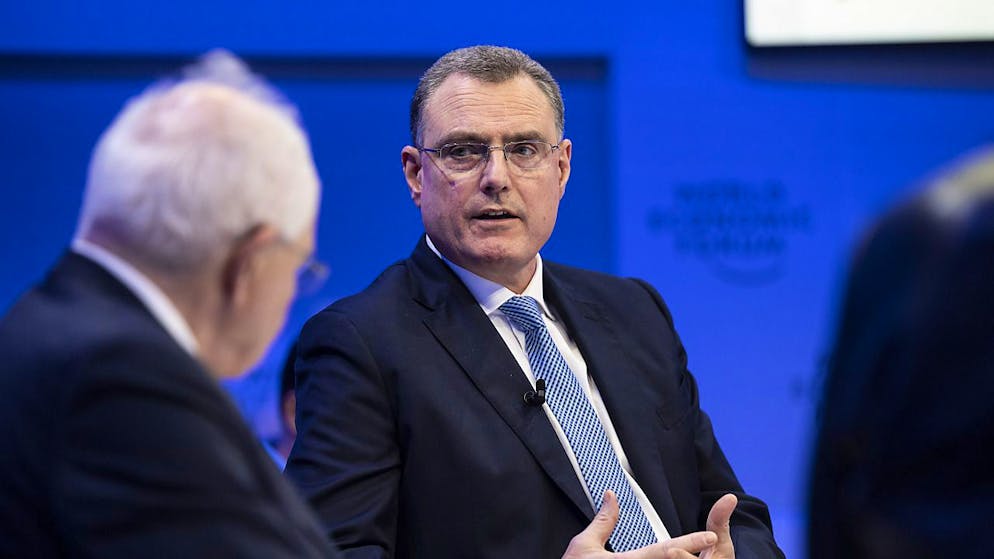 Nationalbank-Präsident Thomas Jordan sprach am Weltwirtschaftsforum (WEF) in Davos GR zur Zukunft der Notenbanken.