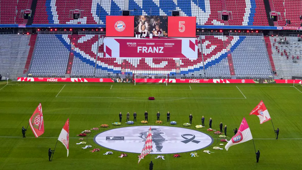 Football. «Danke Kaiser», dernier hommage à Franz Beckenbauer