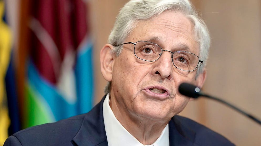 US Attorney General Merrick Garland speaks at a press conference in Washington.  Photo: Maryam Juhaib/AP/dpa