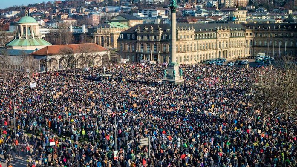 Massive Proteste in Deutschland. Über 300'000 Menschen demonstrieren gegen die AfD