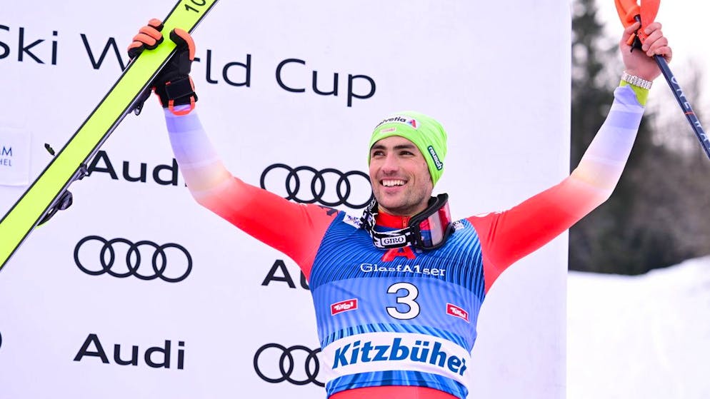 Kitzbühel. Fantastique Daniel Yule qui s'offre un quatrième chamois !