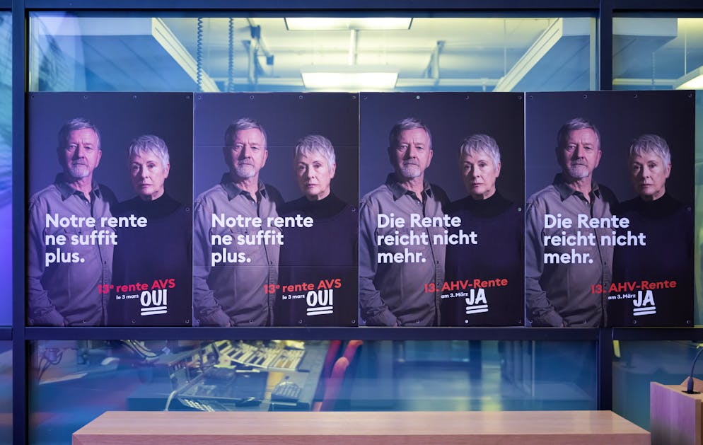 Reicht die Rente aus oder reicht sie nicht aus? Am 3. März entscheidet das Stimmvolk, ob es eine 13. AHV-Rente braucht.