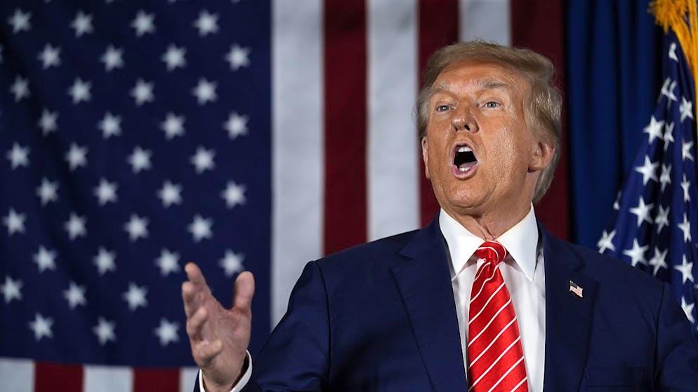 L'ex presidente Usa Donald Trump