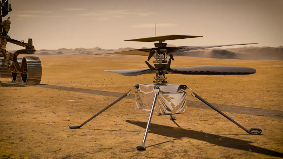 Drei Jahre, statt 30 Tage. Nasa-Helikopter auf dem Mars fliegt nicht mehr