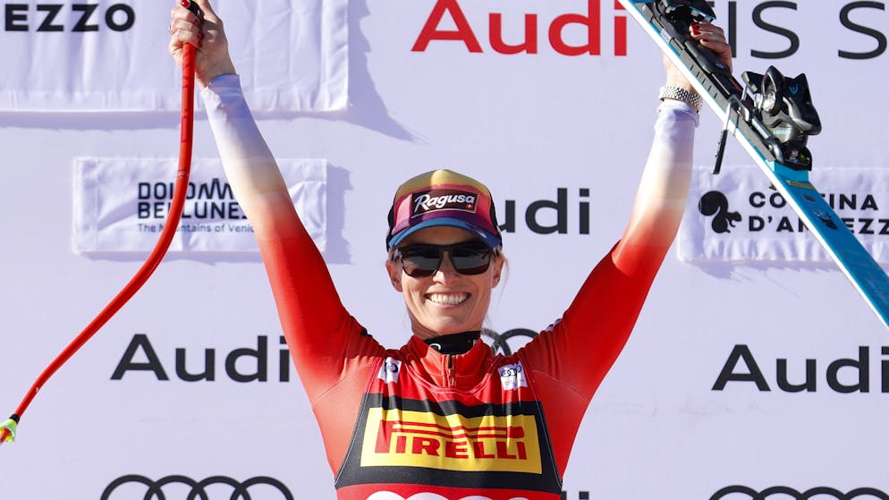 Cortina d'Ampezzo. Une Lara Gut-Behrami inarrêtable triomphe en super-G