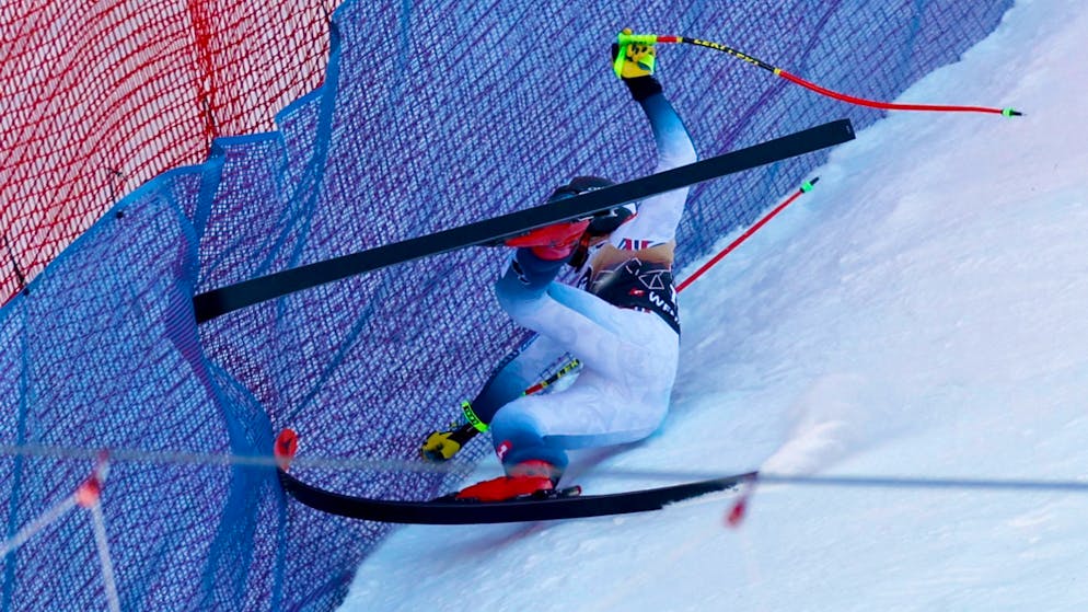 Aleksander Aamodt Kilde war bei der Abfahrt in Wengen schwer gestürzt.