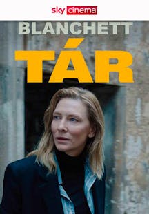 Tar Artwork mit Cate Blanchett im Fokus zurückblickend